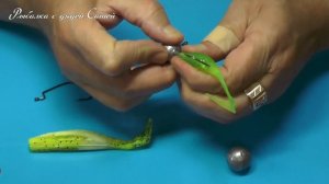 Силиконка на ДЖИГ-головку и ОФСЕТНЫЙ крючок! ?Как выбрать крючок и насадить твистер и виброхвост ??