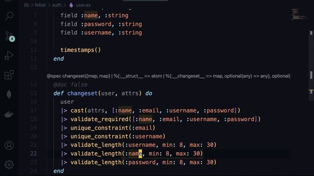 4-Setting up the User schema | Elixir & Phoenix смотреть онлайн