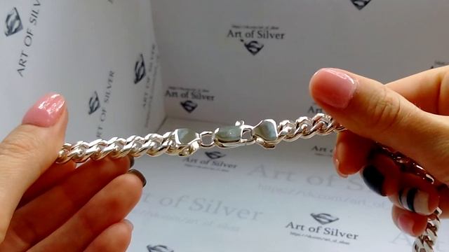 Серебряная цепочка Панцирь с гранями. Вес 118грамм смотреть онлайн