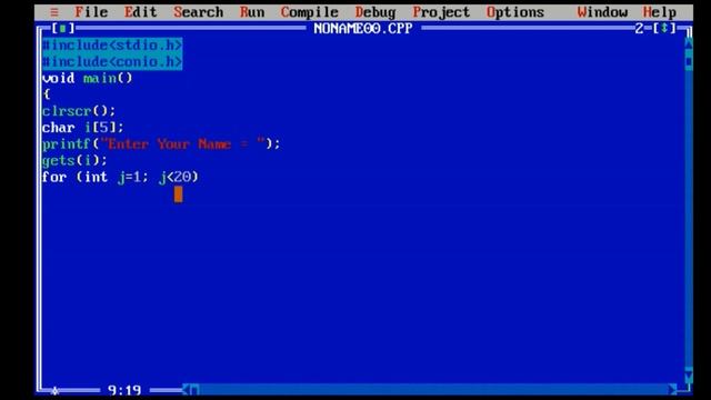 Print Your Name in Multicolor in C Language смотреть онлайн