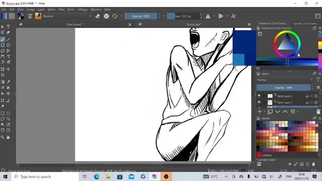 krita speed paint, fantasy characters in one wallpaper смотреть онлайн