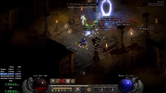 HELL PALADIN SPEEDRUN - WORLD RECORD | 3:14:59 IGT | 3:19:21 RTA | DIABLO 2 RESURRECTED смотреть онлайн