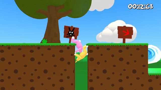 Два мужика в костюмах кроликов. Что может пойти не так? || Super Bunny Man смотреть онлайн