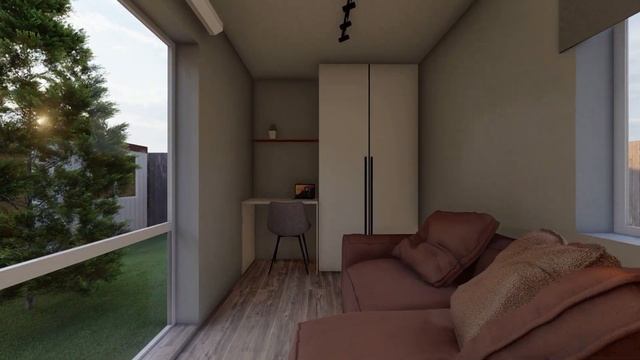 Небольшой дачный домик / интерьер, экстерьер, планировка смотреть онлайн