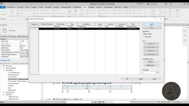 Revisions in Revit Tutorial смотреть онлайн