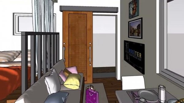 4x4 meters Small House Design / Tiny House Design / Minimalist House Design (16 sqm) (169 sqft)