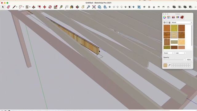 MacBook Air M1 Sketchup Test - Carport Design