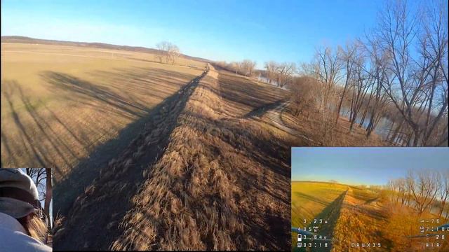 ExpressLRS SPI Receiver Range Test (Crux35 Analog ELRS FPV Drone) 👍