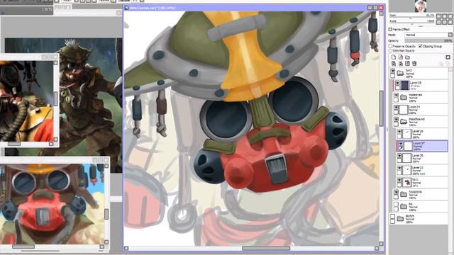 Bloodhound - Easy Paint Tool Sai Speedpaint смотреть онлайн