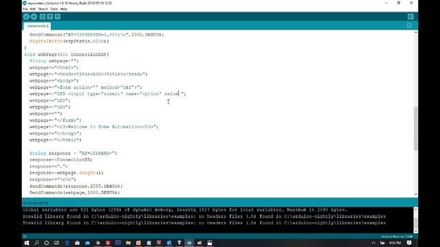 Best way to use ESP with arduino (Web Interfacing) to control IO Pins part 3 смотреть онлайн