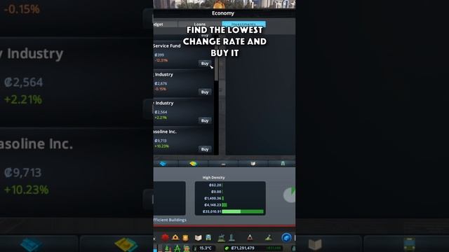 How To Invest With The Financial Districts DLC In Cities Skylines ? #Shorts смотреть онлайн