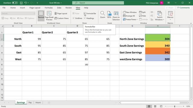 How to Hide and Show Formula Bar in Excel - Office 365 смотреть онлайн