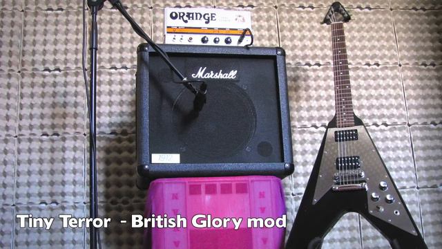 Home recording with my British Glory modded Tiny Terror - Rock & Heavy Sounds смотреть онлайн