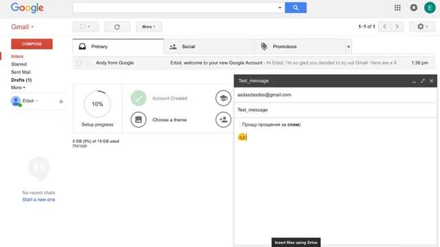 Как работать в gmail почте 2018 / Google урок #2 смотреть онлайн
