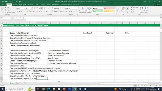 Oracle Fusion Cloud Financials Training | New Batch | 1st Session смотреть онлайн