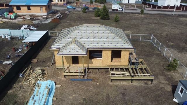 Моква продолжение строительства дома из СИП панелей смотреть онлайн
