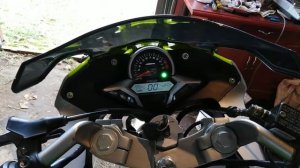 Как заводится на холодную, RECER SKYWAY 250.