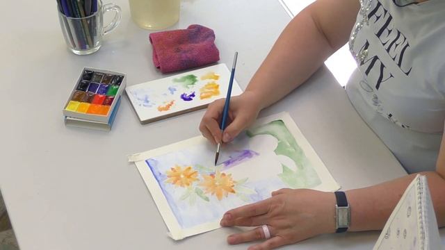 Мастер-класс «Графический натюрморт» смотреть онлайн