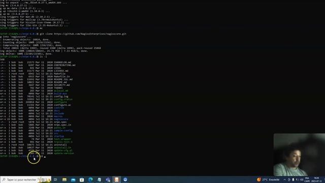 Afficher l'état des services , telecharger de github avec git et quelques commandes shell смотреть онлайн