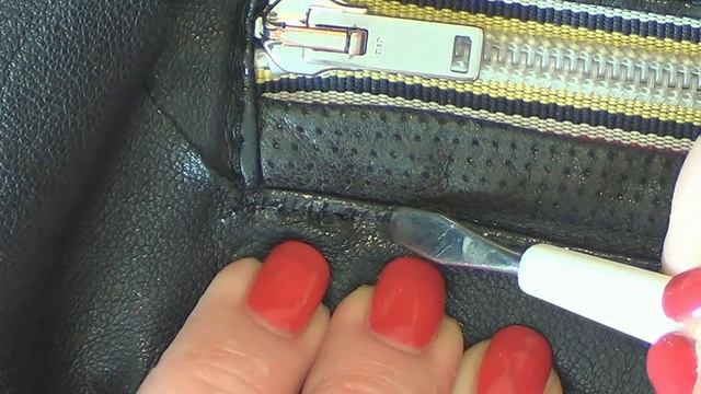 Ремонт разрывов на кожаных изделиях смотреть онлайн