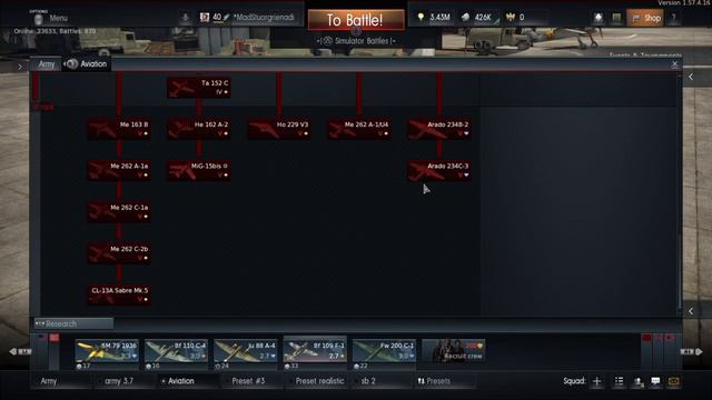 War Thunder كيف تصرف النقاط وعرض لقاذفة القنابل FW200 C-1 смотреть онлайн