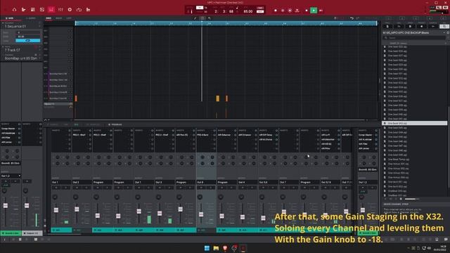Mixing MPC One MPC Live or MPC X Beat with Behringer X32 смотреть онлайн