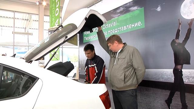 U-news. Презентация новой Skoda Octavia в автосалоне "Евразия". смотреть онлайн