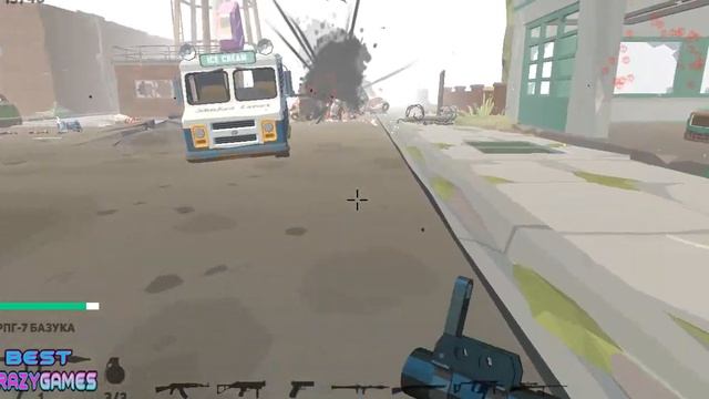 zombies shooter part2 | Walkthrough BestCrazyGames смотреть онлайн