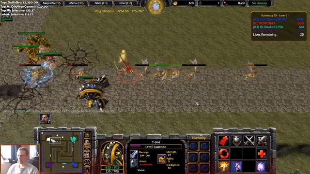 Warcraft 3 Reforged | Burbenog TD - Rise of the Fallen смотреть онлайн