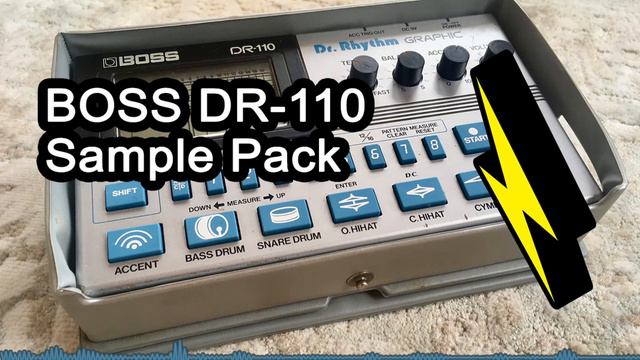 Boss DR-110 Analog Drum Machine Sample Pack + Ableton Live Pack смотреть онлайн