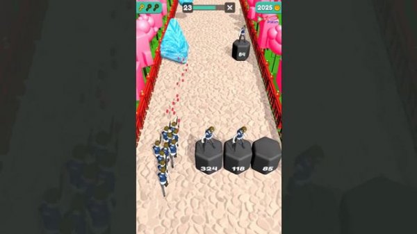 GUN GANG - Walkthrough Gameplay Part 2 - LEVELS 12-27 (iOS Android)