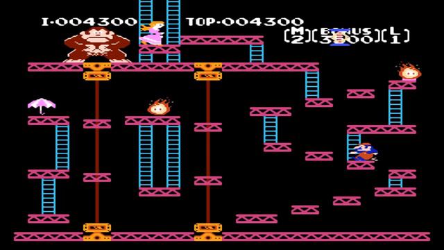 Donkey Kong - Full Game 100% Walkthrough | Longplay - NES