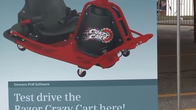 Razor Crazy Cart Video 8 - 2014 Maker Faire Detroit смотреть онлайн