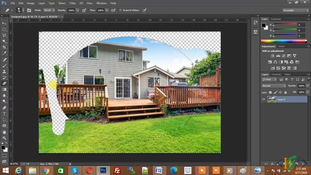 How to Crop Image in Ellipse / Oval Shape Using Adobe PhotoShop смотреть онлайн