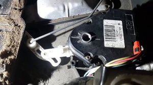 привод заслонки печки ml w163