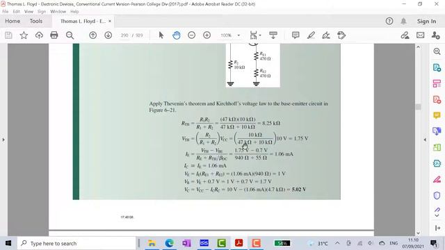 Common Emitter Amplifier with Swamping Methode Simulation on Proteus - DC Analysis смотреть онлайн