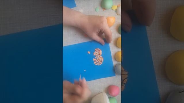 Мозайка из яичной скорлупы смотреть онлайн