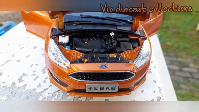 91_Scale 1:18 Diecast Ford Focus (2022) смотреть онлайн