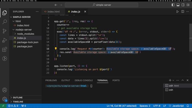 Run a simple server смотреть онлайн