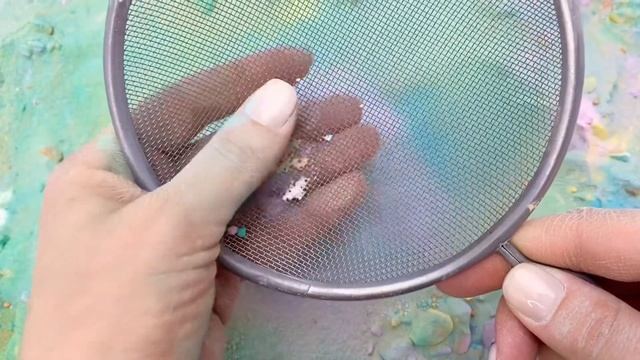 ASMR baking soda crunchy colored pills crumble смотреть онлайн