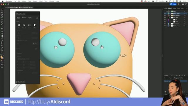 Create A 3D Character | Illustrator Illustration Challenge | Adobe Creative Cloud смотреть онлайн