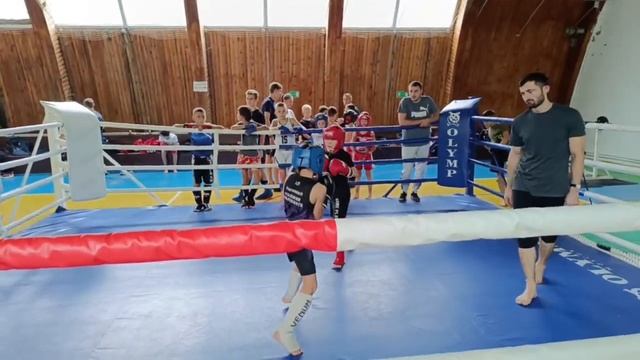 Мамедов Рамир / Спарринг / Кикбоксинг / AKCROSS / Сборы / Туапсе / Тюменский / Дети / Спорт / 2023 смотреть онлайн