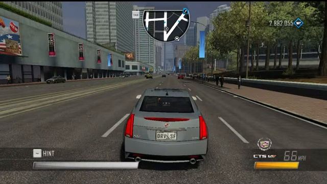 Driver San Francisco HD Test Drive Cadilliac CTS S смотреть онлайн