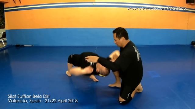 Palm Stick _ Kubotan Vs Knife Attack - Silat Suffian Bela Diri смотреть онлайн
