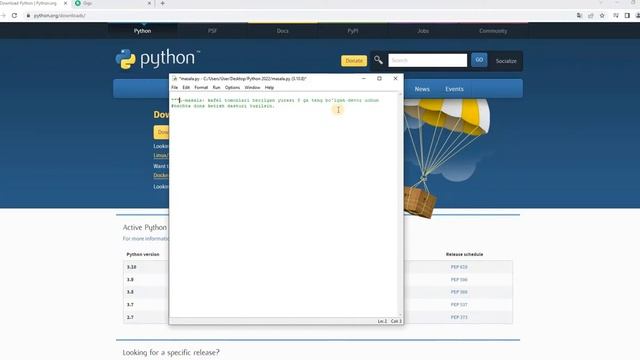 1 dars Python смотреть онлайн