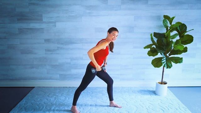 Upper Body Strength Training Workout for Seniors & Beginners || One Dumbbell смотреть онлайн
