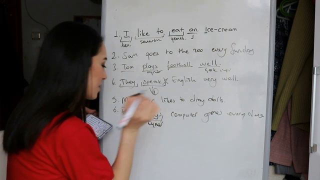 Simple Present Tense - worksheet çalışması смотреть онлайн