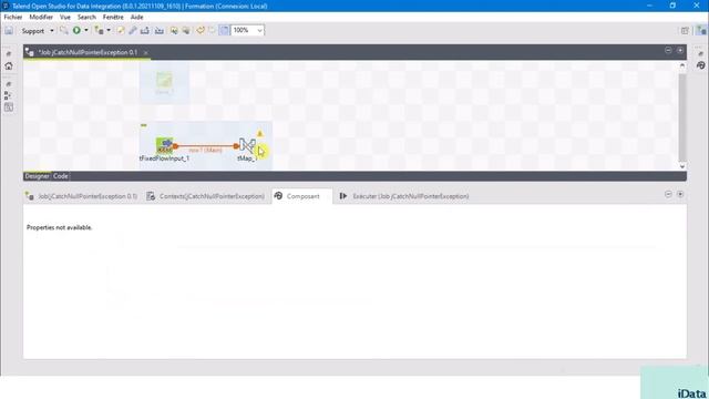 Gestion de l’erreur NullPointerException (Fix NullPointerException) – Talend Data Integration #30 смотреть онлайн