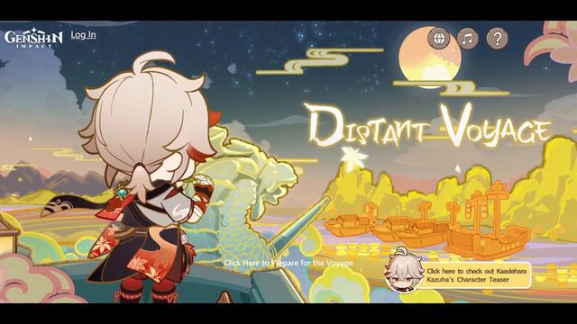 1 HOUR Genshin Impact Distant Voyage Event Music | Genshin Impact Music