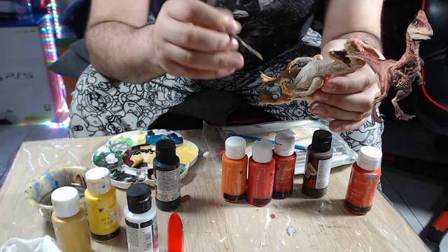 DEINONYCHUS CUSTOM (Velociraptor-10 Kenner 1993) #Custom #Repaint #JurassicPark